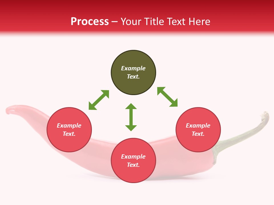 Cayenne Hot Healthy PowerPoint Template