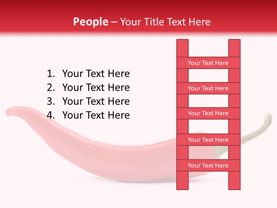 Cayenne Hot Healthy PowerPoint Template