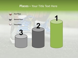 Marathon Human Finger Lace PowerPoint Template