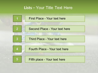 Marathon Human Finger Lace PowerPoint Template