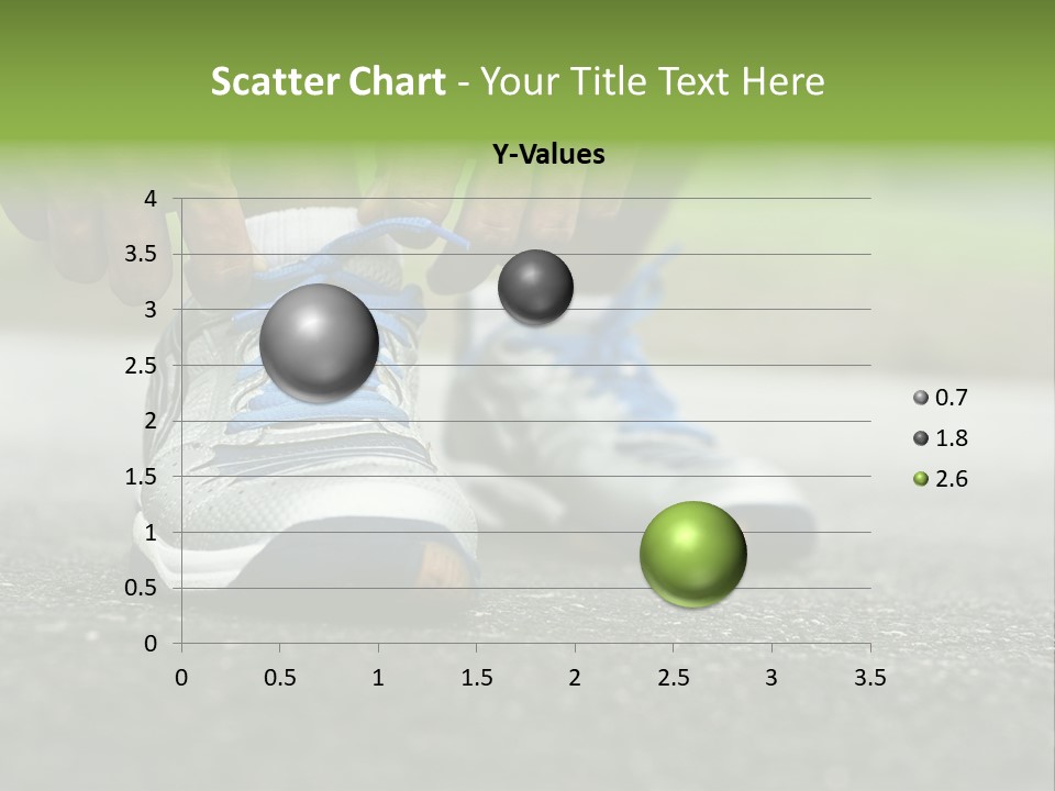 Marathon Human Finger Lace PowerPoint Template