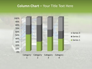 Marathon Human Finger Lace PowerPoint Template