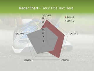 Marathon Human Finger Lace PowerPoint Template