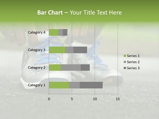 Marathon Human Finger Lace PowerPoint Template