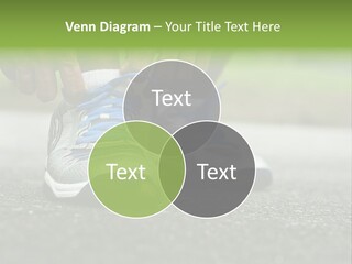 Marathon Human Finger Lace PowerPoint Template