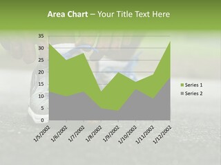 Marathon Human Finger Lace PowerPoint Template