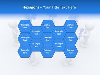 Group White Partnership PowerPoint Template