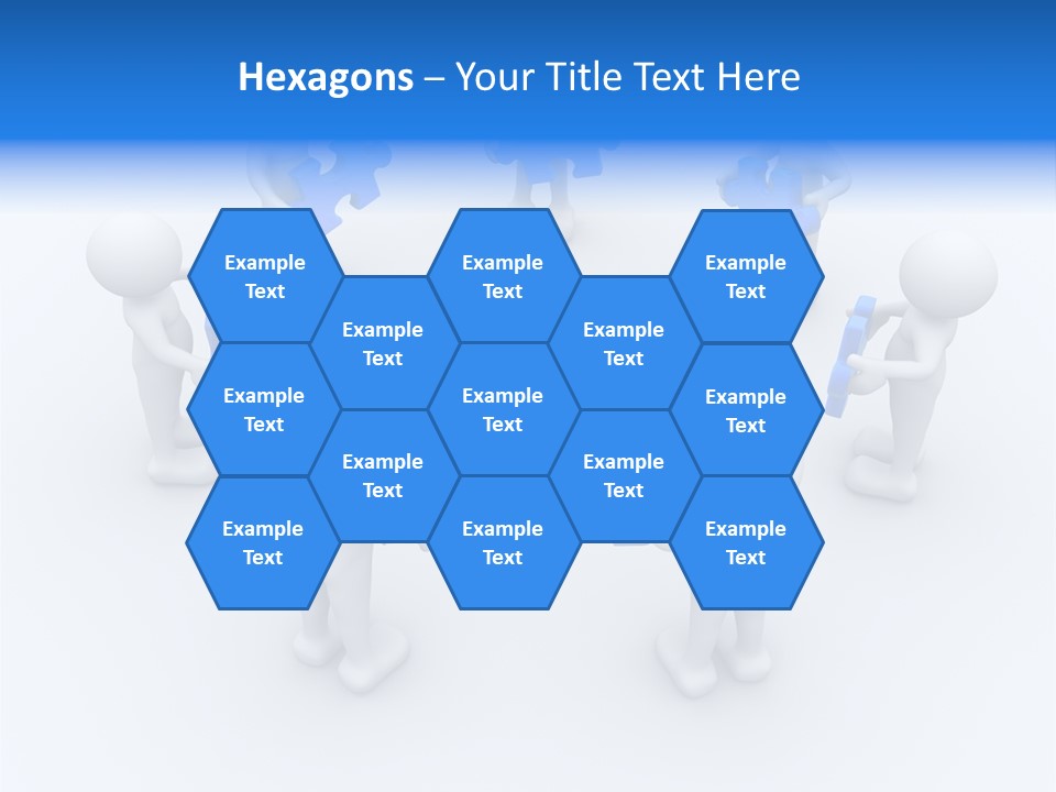 Group White Partnership PowerPoint Template