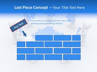 Group White Partnership PowerPoint Template