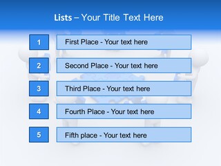 Group White Partnership PowerPoint Template