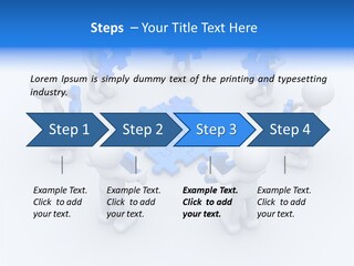 Group White Partnership PowerPoint Template