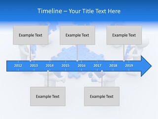 Group White Partnership PowerPoint Template