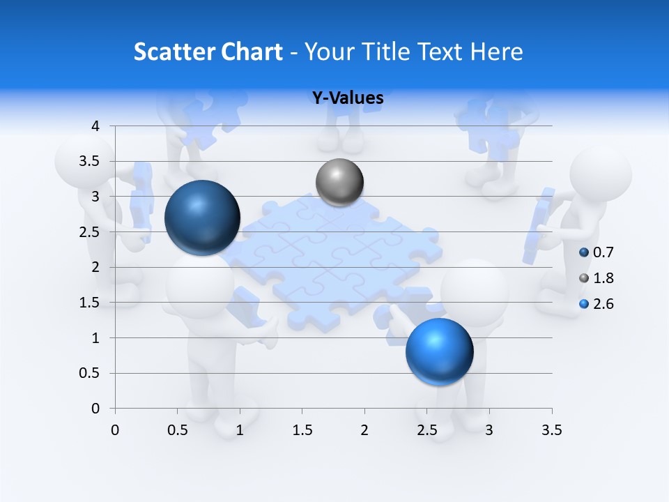 Group White Partnership PowerPoint Template