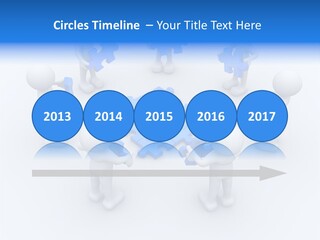 Group White Partnership PowerPoint Template