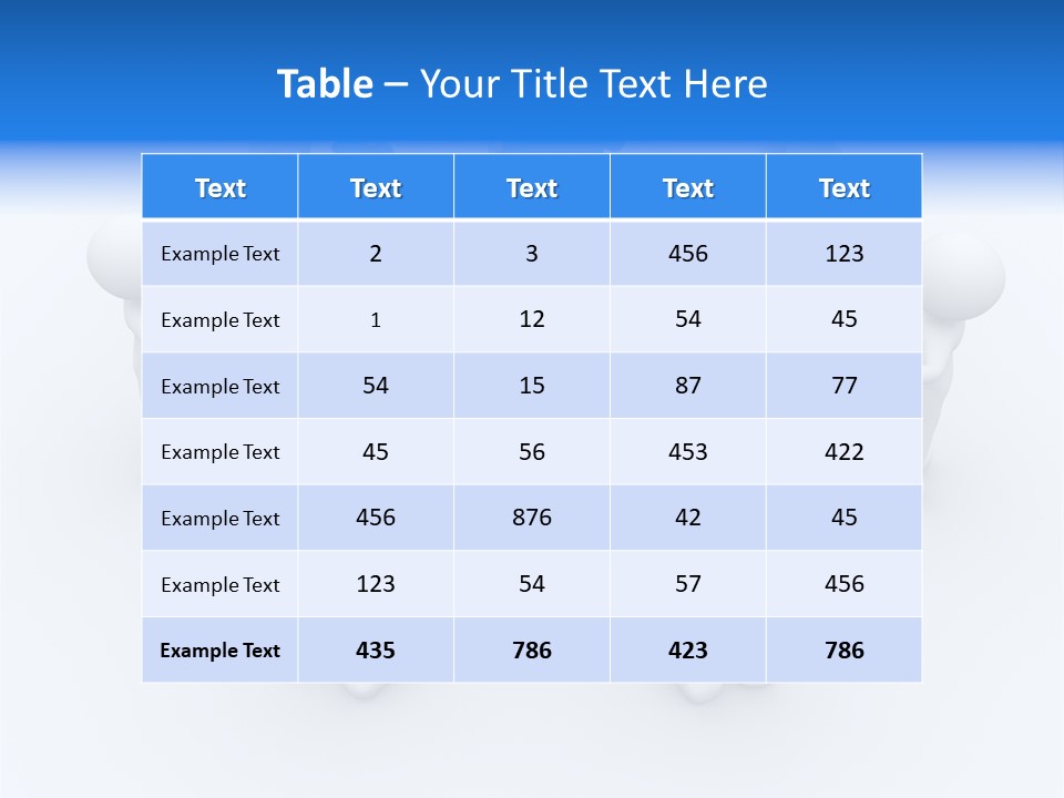 Group White Partnership PowerPoint Template