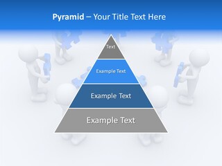 Group White Partnership PowerPoint Template