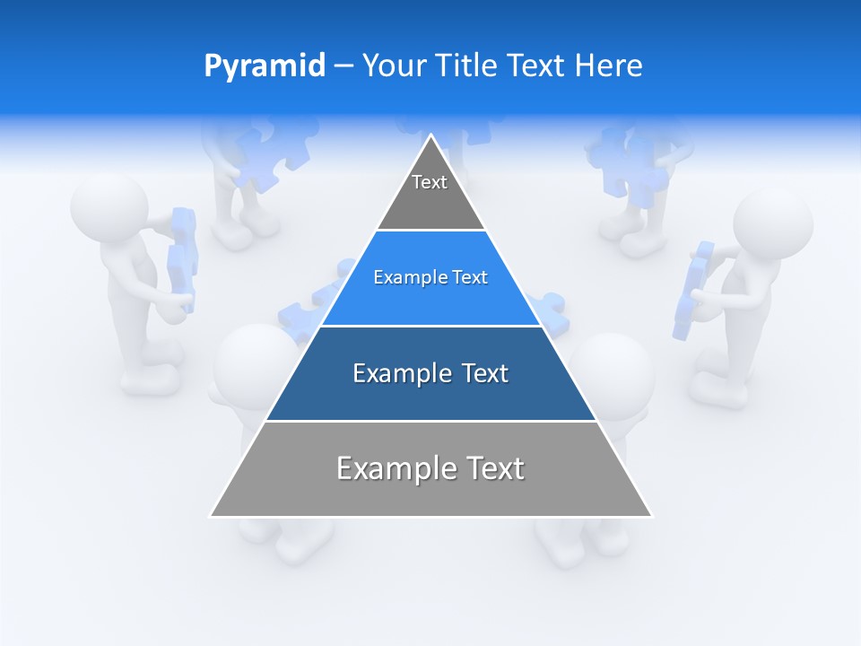 Group White Partnership PowerPoint Template