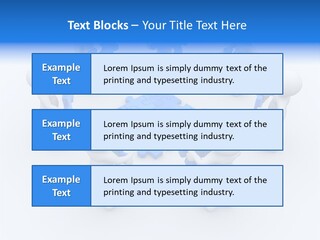 Group White Partnership PowerPoint Template