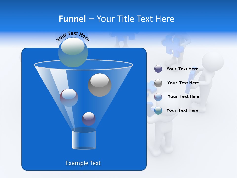 Group White Partnership PowerPoint Template