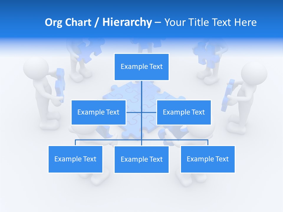 Group White Partnership PowerPoint Template