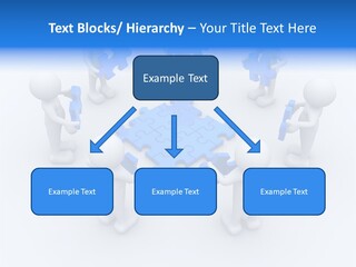 Group White Partnership PowerPoint Template