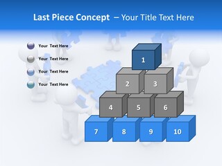 Group White Partnership PowerPoint Template