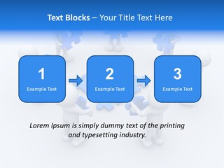 Group White Partnership PowerPoint Template