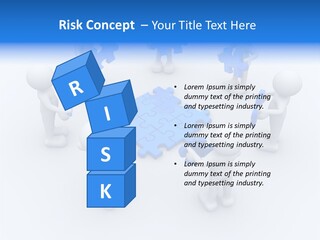 Group White Partnership PowerPoint Template