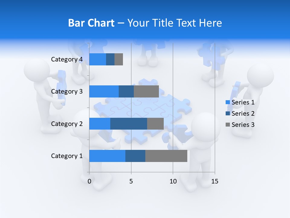 Group White Partnership PowerPoint Template