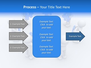 Group White Partnership PowerPoint Template