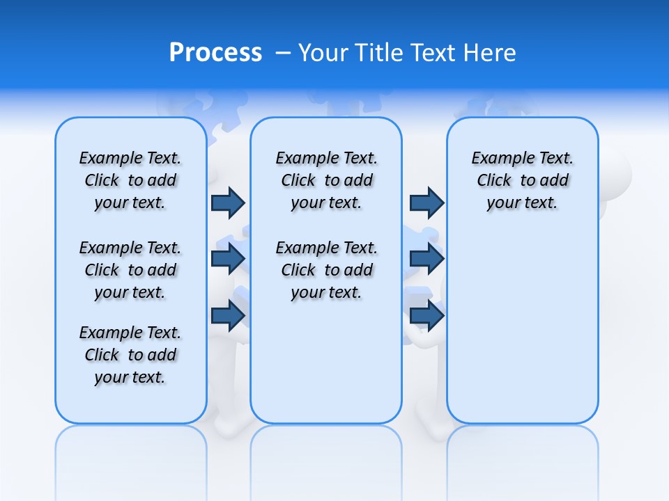 Group White Partnership PowerPoint Template