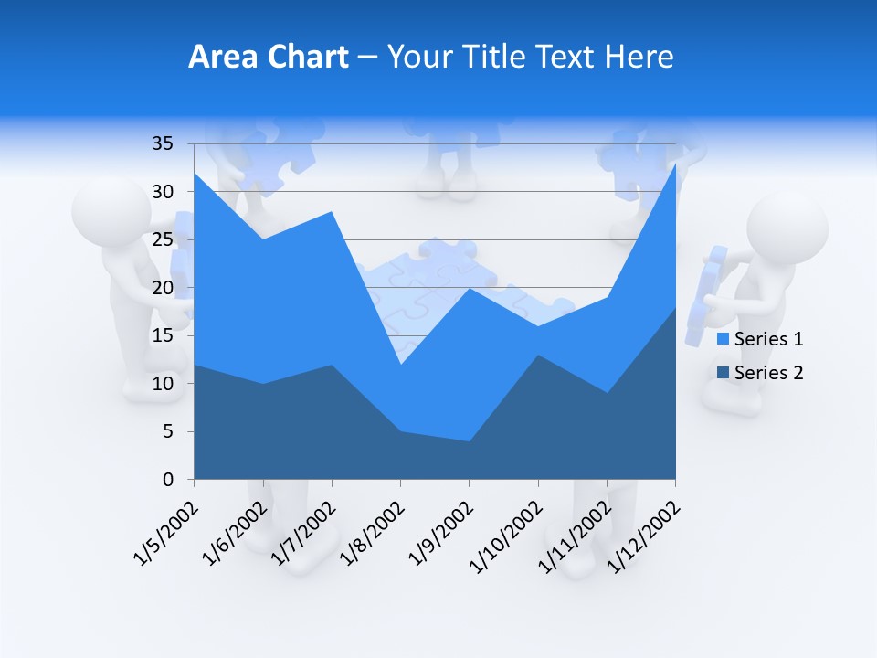 Group White Partnership PowerPoint Template