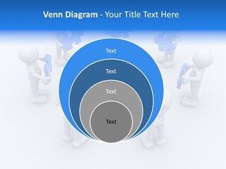 Group White Partnership PowerPoint Template