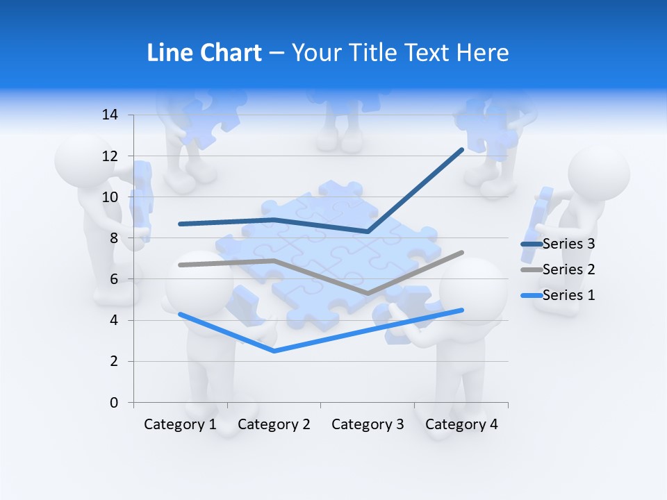 Group White Partnership PowerPoint Template