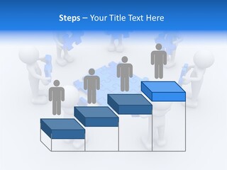 Group White Partnership PowerPoint Template