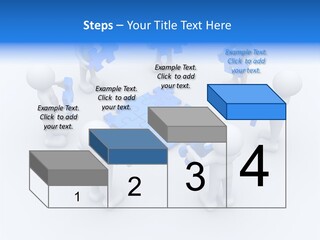 Group White Partnership PowerPoint Template