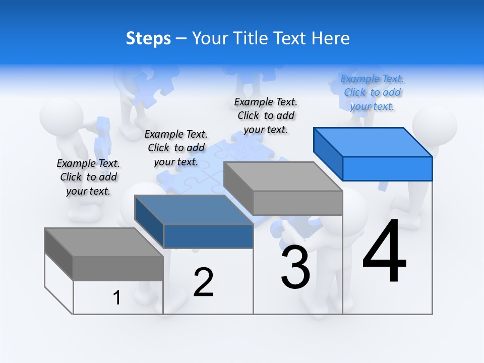Group White Partnership PowerPoint Template