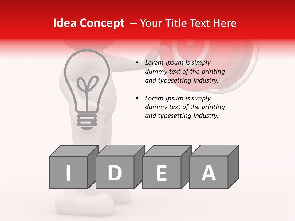 Symbol Image Switch PowerPoint Template