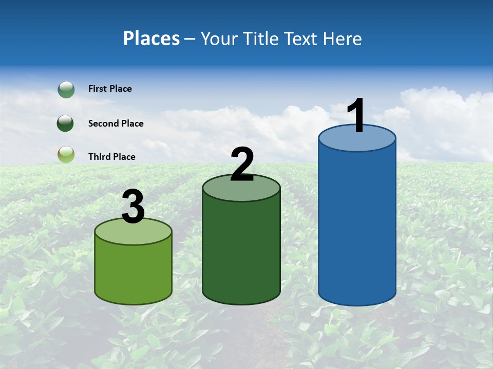 Land Summer Field PowerPoint Template