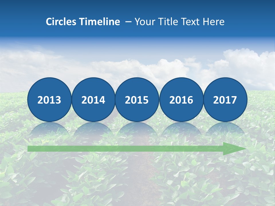 Land Summer Field PowerPoint Template