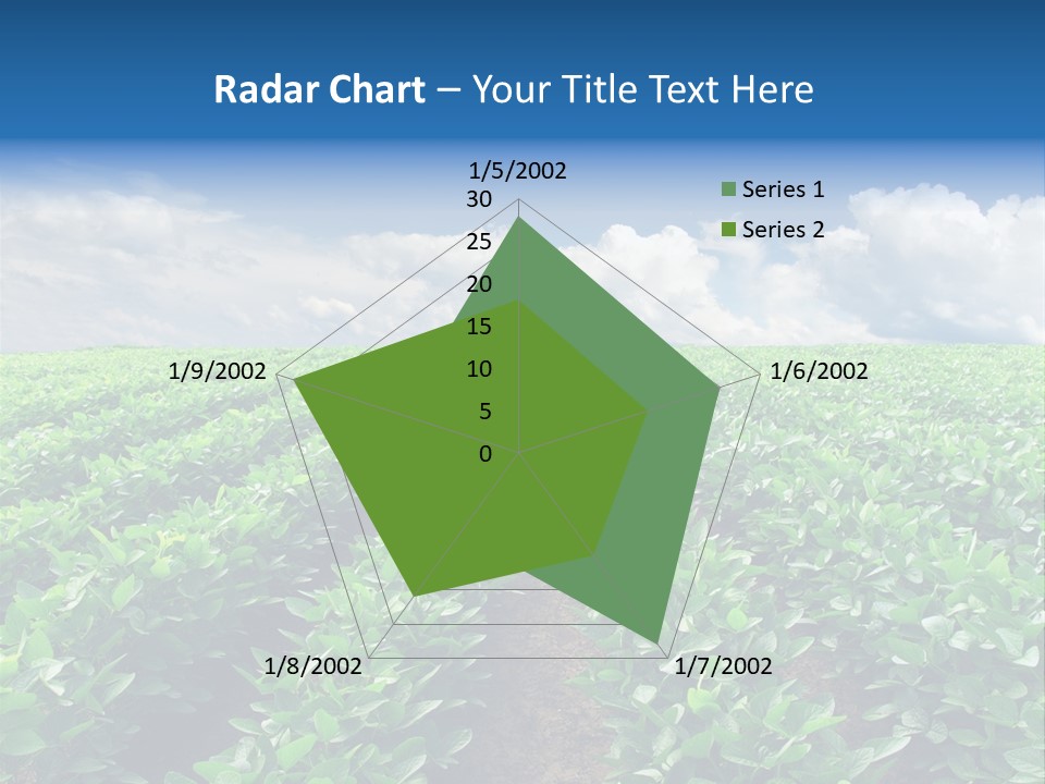 Land Summer Field PowerPoint Template