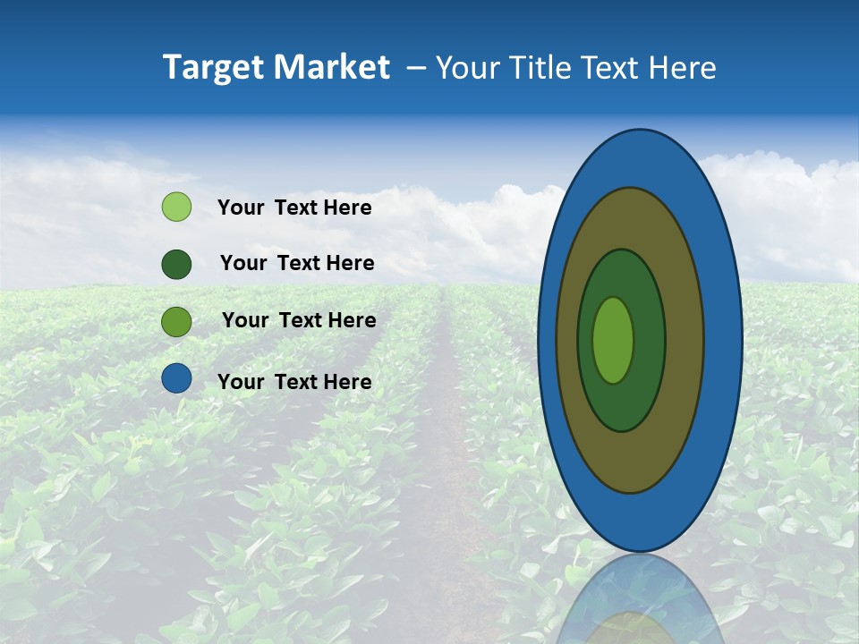 Land Summer Field PowerPoint Template