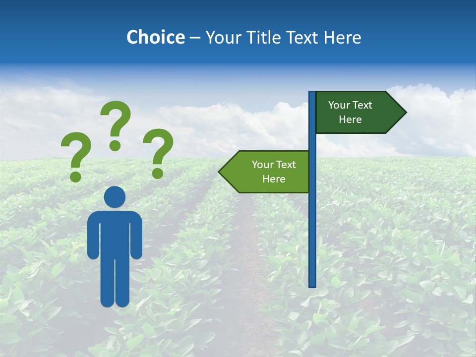 Land Summer Field PowerPoint Template