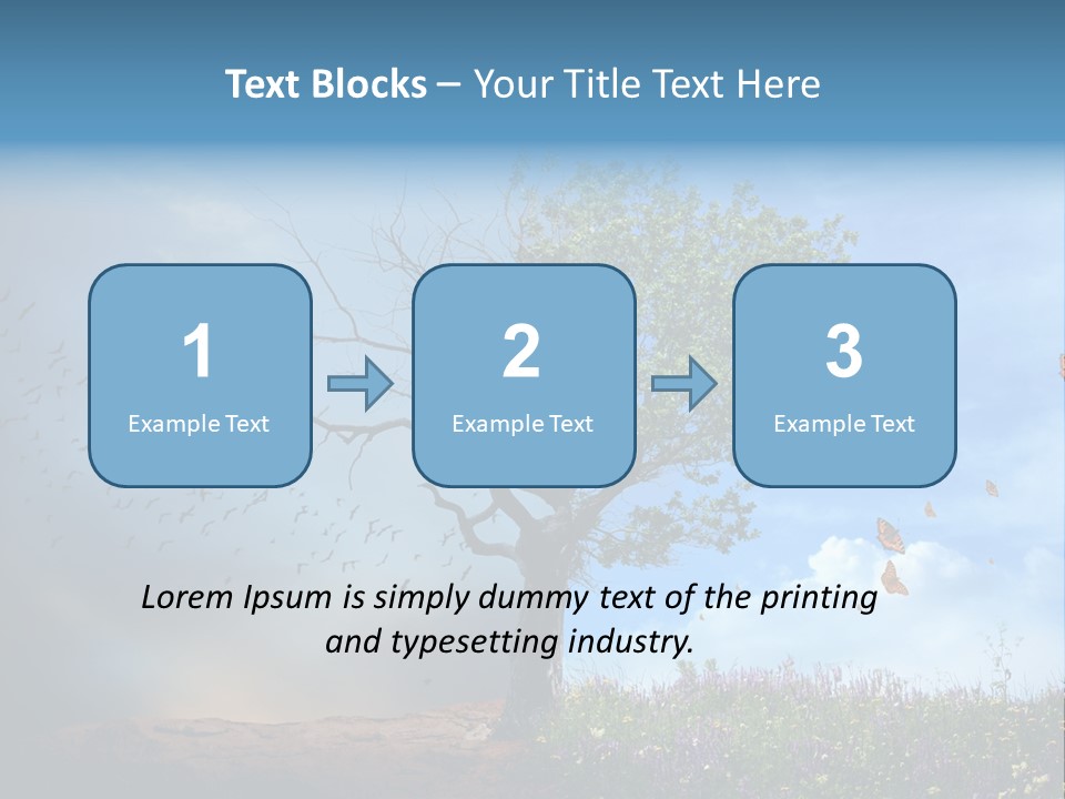 Crisis Sky War PowerPoint Template
