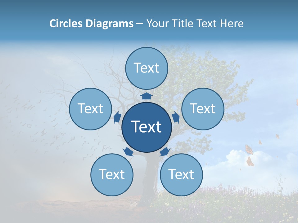 Crisis Sky War PowerPoint Template