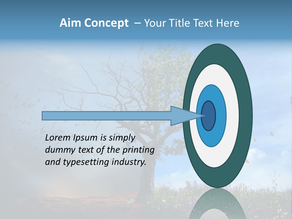 Crisis Sky War PowerPoint Template