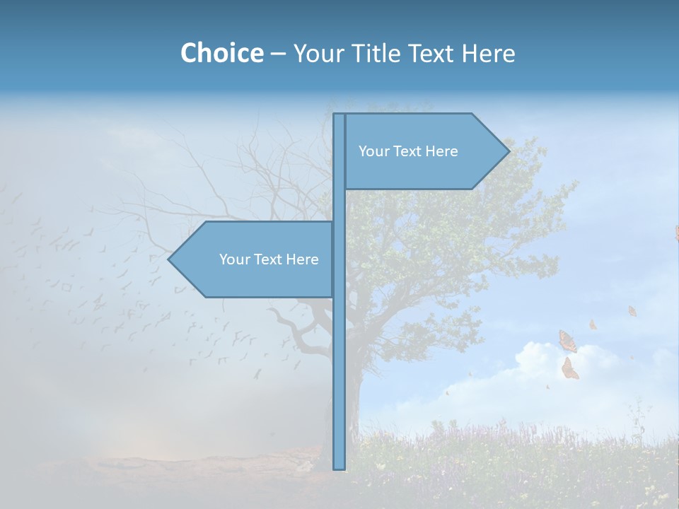 Crisis Sky War PowerPoint Template