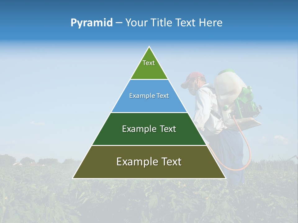 Sprinkle Vegetable Hose PowerPoint Template