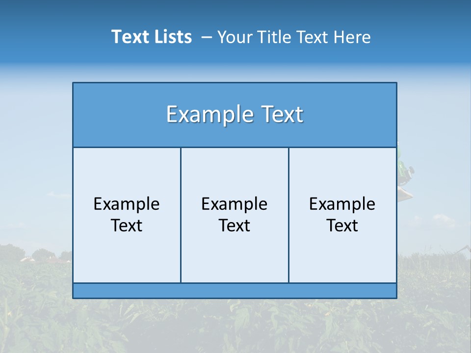 Sprinkle Vegetable Hose PowerPoint Template