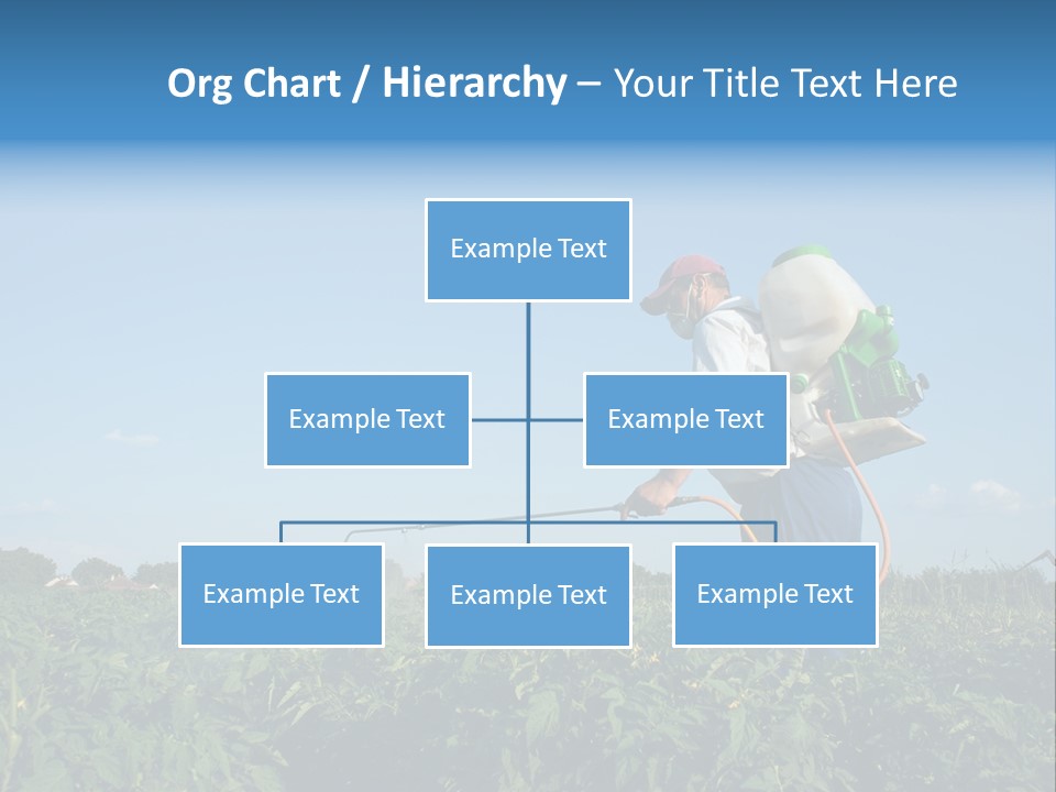 Sprinkle Vegetable Hose PowerPoint Template